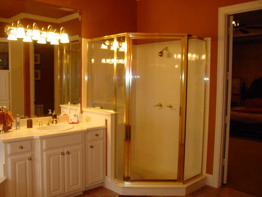 Lucas, Texas Home Addition - Bathroom BEFORE