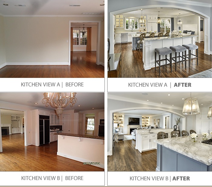 Kitchen Before and After